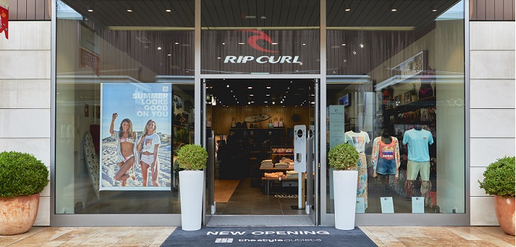 Rip Curl crece en España con su primer outlet en el país  