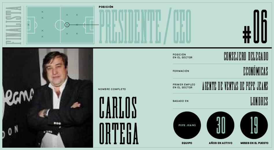Carlos Ortega se hizo con Pepe Jeans en la década de los noventa.