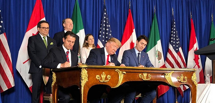 México, Estados Unidos y Canadá: nueva etapa con la firma del T-Mec 