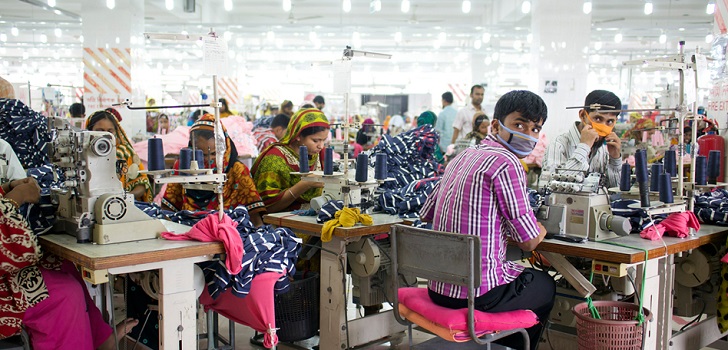 Bangladesh eleva un 15% sus exportaciones textiles en el primer trimestre