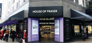 House of Fraser cerrará la mitad de sus centros en Reino Unido