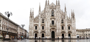 El cuadrilátero de la moda de Milán registra un 57% menos de visitantes hasta septiembre